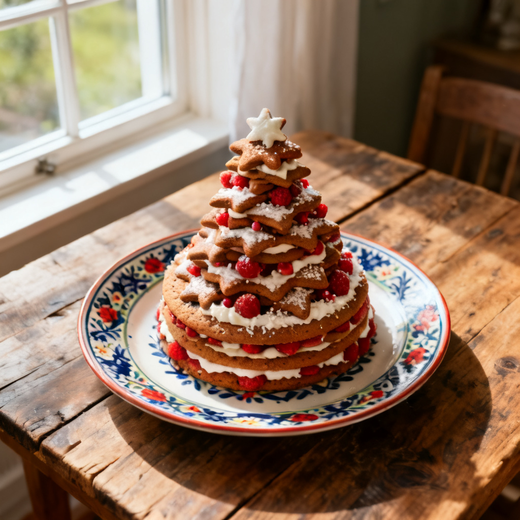 Pepparkakstårta med tres leches