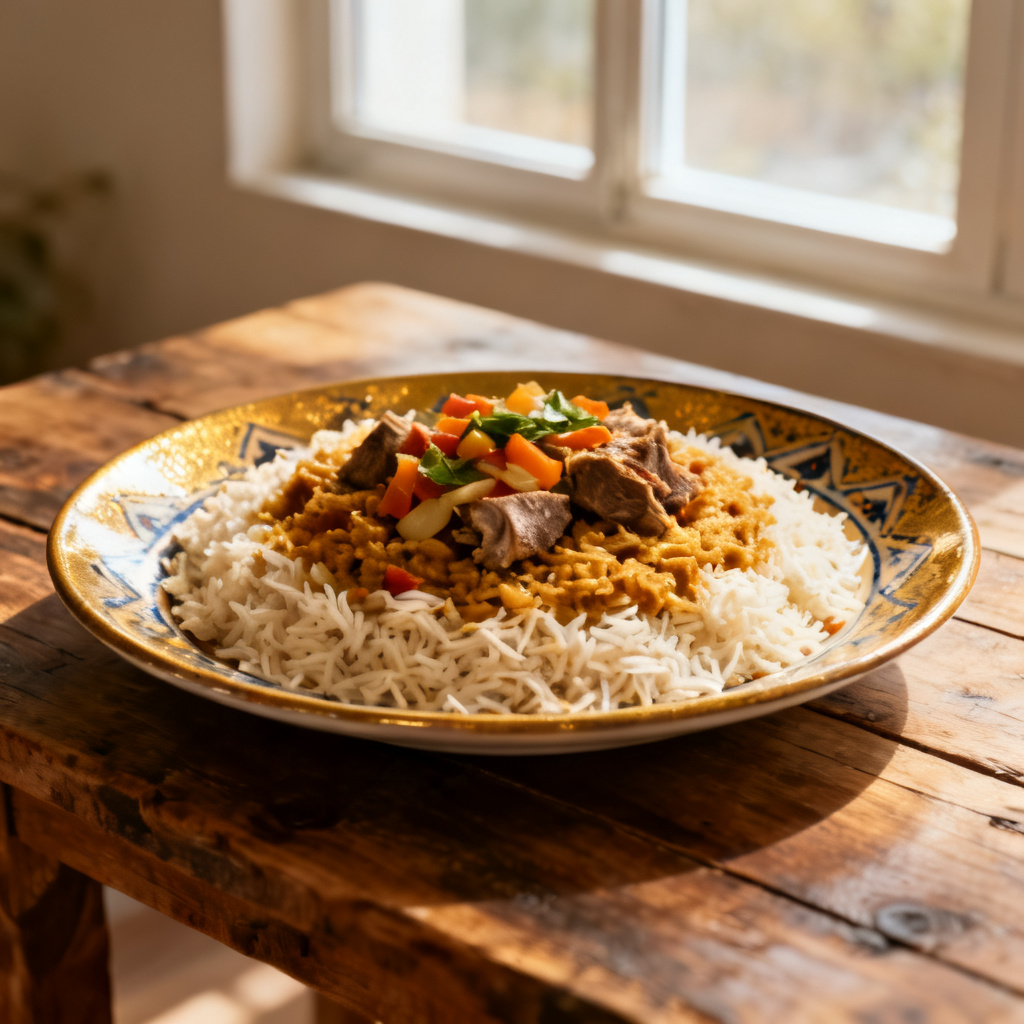 Syrian Rice with Meat