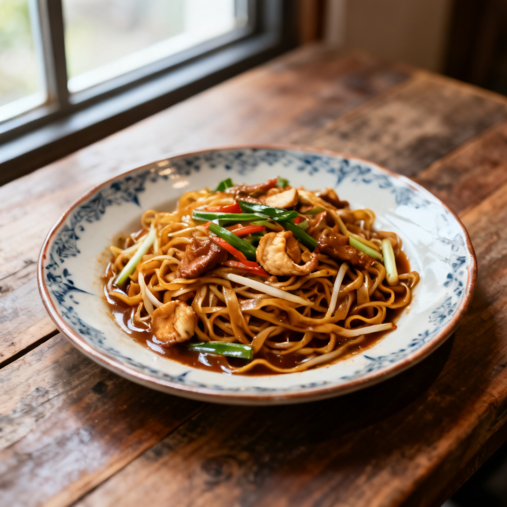 Recept på Drunken Noodles