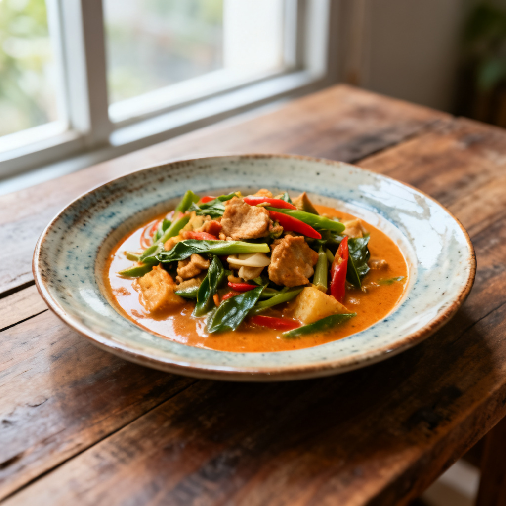 Thailändsk grön curry