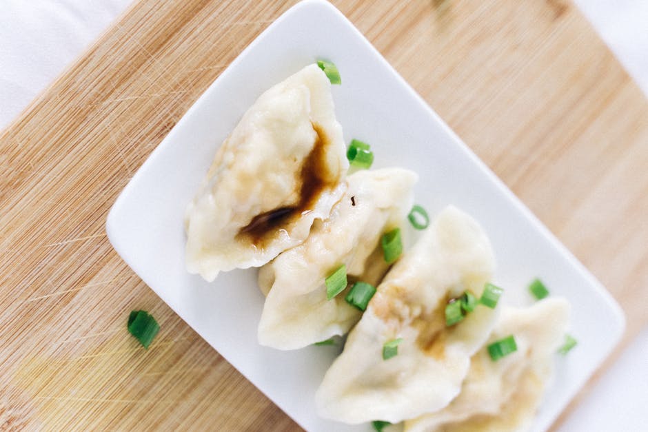 Grönsaks gyoza