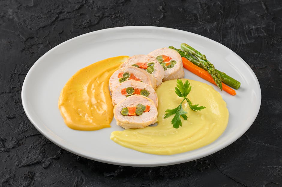 Teriyaki Chicken och sparrisstek